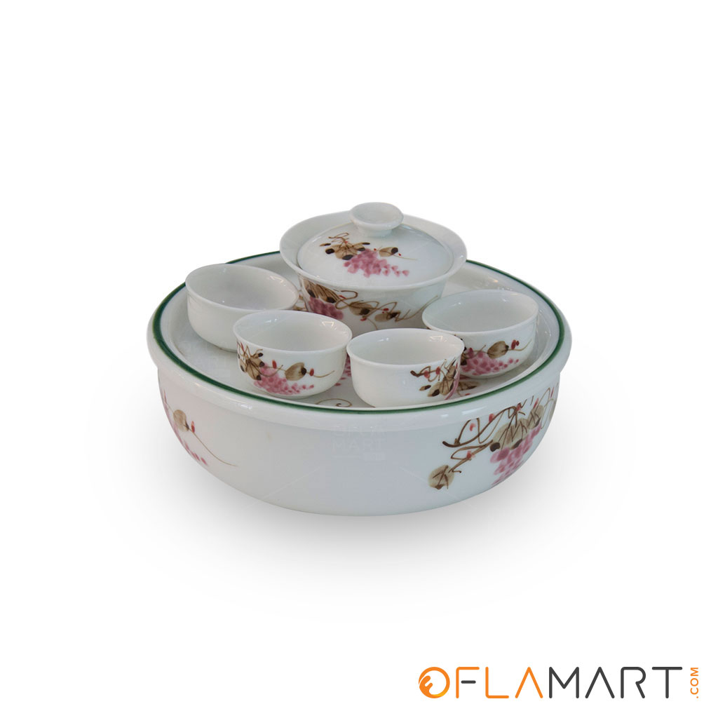 TEA SET PORSELIN 